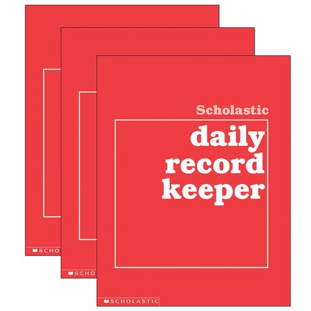 SCHOLASTIC TEACHING RESOURCES Scholastic Daily Record Keeper, PK3 SC-0590490680